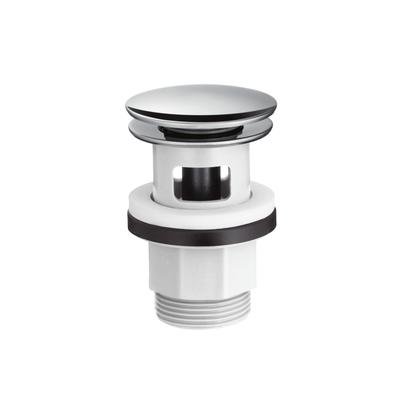 Одводна цевка Hansgrohe Point 50105000, за лавабо Push Open, без капак, хром