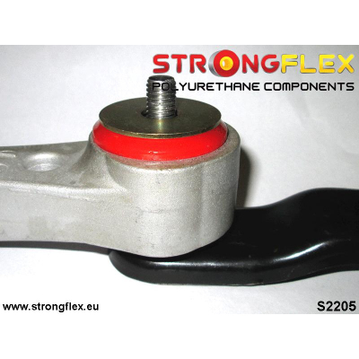 Set bushesh transmisioni Strongflex 226205B, poliuretan 80ShA, për Audi A3 96-03 FWD Quattro, i kuq