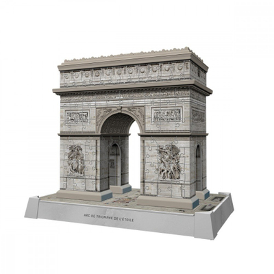 Puzzle 3D Ravensburger Iconics Arc de Triomphe, me LED, dekorativ, shumëngjyrësh