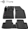 Tapete gome 3D Stingray për Renault Megane IV, set me 5 copë, ngjyrë e zezë