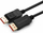 Kabllo DisplayPort MicroConnect MC-DP-MMG-200 V1.4, 2 m, e zezë