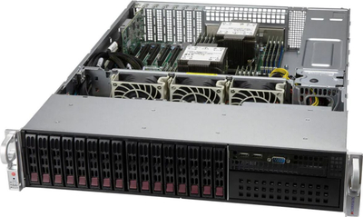 Server barebone Supermicro SYS-220P-C9R, rack 2U, Intel C621A LGA 4189, gri