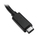 Хаб USB со 3 порти и Етернет, USB 3.0, USB C, сив