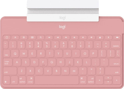 Tastierë Logitech Keys-To-Go, wireless, US, rozë