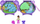 Сет за игра Polly Pocket Pet Connects Elephant, компактен, со фигура, повеќебојен