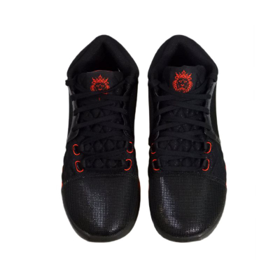 Atlete basketbolli Nike LeBron Witness 8 me Air, të zeza me të kuqe e të bardha