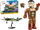 Lodra blloqe Cobi Historical Collection KAWASAKI KI-61-I HIEN 324 copë, aeroplan luftarak, shumëngjyrëshe