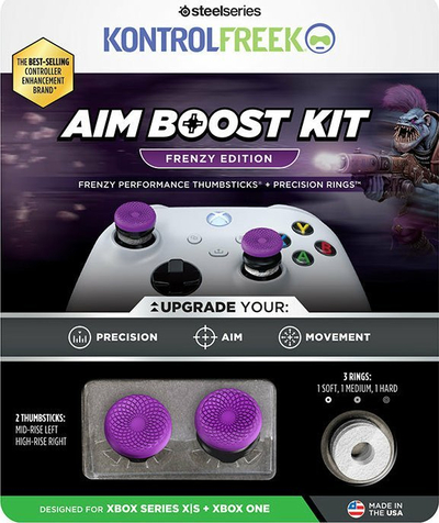 Kape analoge KONTROL FREEK FPS Thumbsticks, për Xbox, set Frenzy Purple, bojë vjollcë
