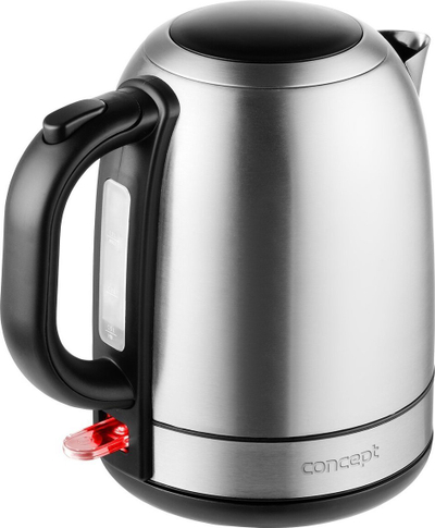 Çajnik elektrik Concept Solution RK3250, 1.2L, çelik inox, argjendtë