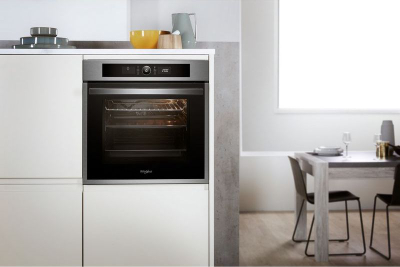 Вградна рерна Whirlpool AKZ97891IX, 73L, чистење со хидролиза, инокс црна