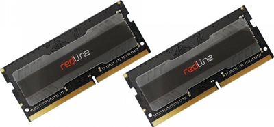 Memorie RAM për laptop Mushkin Redline MRA4S293HKKF8GX2, DDR4 SODIMM, 16GB 2933MHz, e zezë