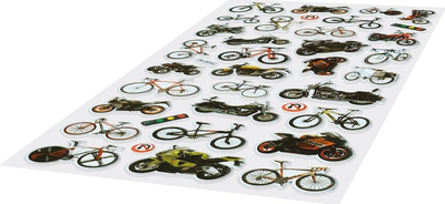 Sticker reflektues Titanum, set 36 copë, për motor dhe biçikletë