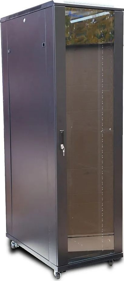 Kabinet rrjeti ExtraLink Standing Cabinet 19" 42U, metal, gri