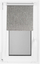 Rollo perde Mini ROLLER BLIND MELANGE 8, 57x240 cm, gri melange