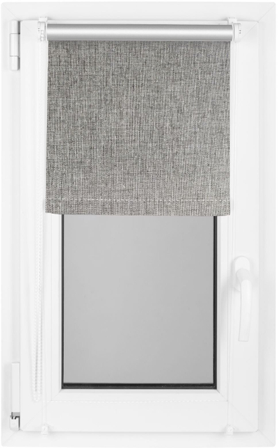Rollo perde Mini ROLLER BLIND MELANGE 8, 57x240 cm, gri melange