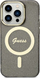 Mbulesë telefoni Guess GUHMP14LHCMCGK për iPhone 14 Pro, MagSafe, me shkëlqim, e zezë