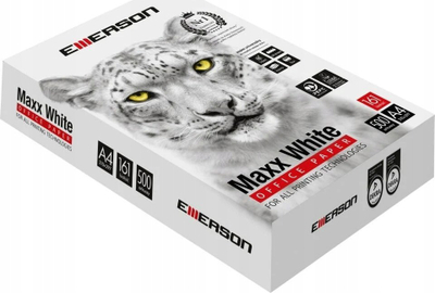 Letër fotokopjimi EMERSON MAXX WHITE, A4, 75g, e bardhë, 500 fletë