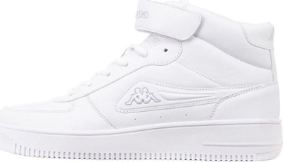 Патики Kappa Bash Mid 242610, високи, со ремен, бели
