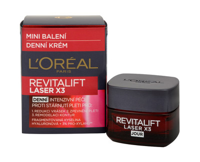 Krem anti-plakje Loreal Paris RevitaLift Laser X3 15 ml