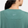 Bluza Nike One Relaxed Dri FIT për gra, me mëngë të shkurtra, e gjelbër