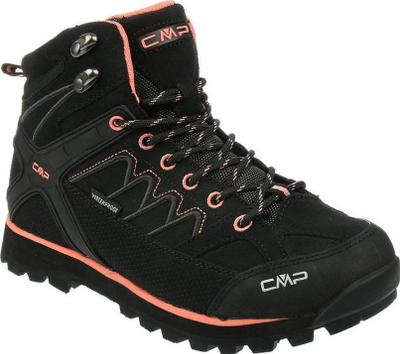 Këpucë trekking CMP Moon Mid W 31Q4796, Vibram, Waterproof, të zeza