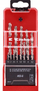 Set stërvitjesh për metal Einhell HSS G, 13 copë, 1.5 6.5 mm, argjendtë
