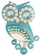 Karficë Sovicky Owl sSV0054, e kaltër