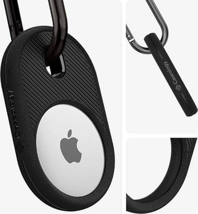Varëse Caseology Vault për Apple AirTag (CSL005BLK), e zezë