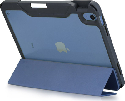 Mbrojtëse tablet DEQSTER Rugged MAX për iPad 10.9" gjenerata 10, me këmbë mbështetëse, me mbajtës stilolapsi, e shumëngjyrshme