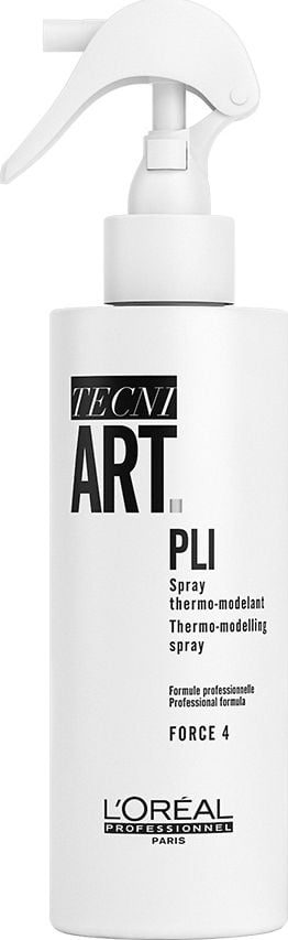 Spray flokësh L’Oreal Paris Tecni Art Pli, termo-fiksues, forcë 4