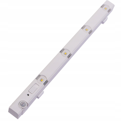 Llambë LED poshtë dollapit me sensor lëvizje, 4000K, e bardhë