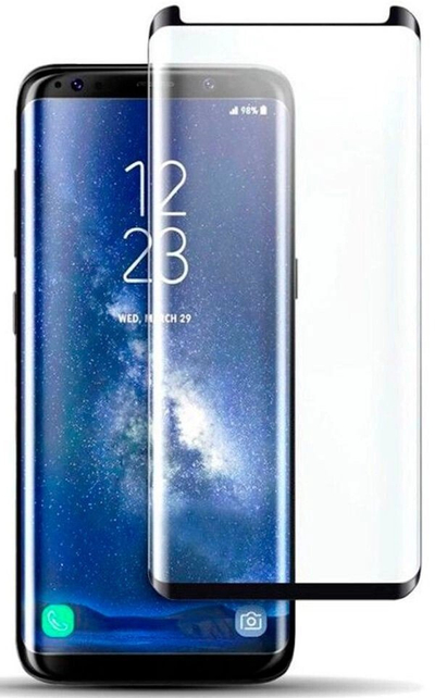Stikla mbrojtëse Evelatus për Samsung S8 Plus G955, 3D, Case Friendly, transparente