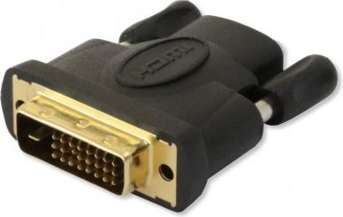 Адаптер HDMI во DVI-D Techly IADAP-DVI-HDMI-F, 24+1 пин, црн