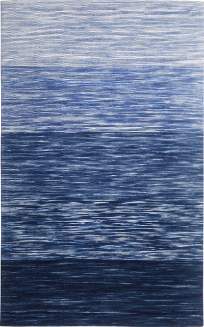 Tapet Beliani KAPAKLI, 140x200 cm, lesh poliester, blu