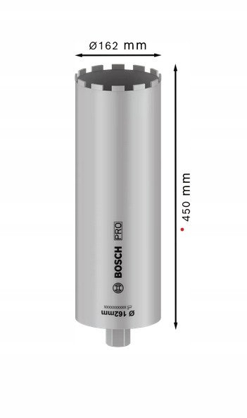 Sharrë rrethore Bosch Professional 2608601799, diametër 162 mm, për beton