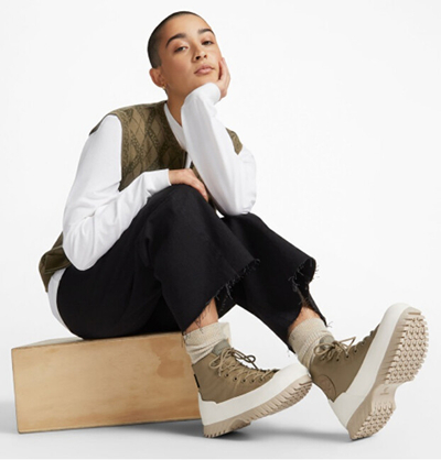 Atlete për femra Converse All Star Lugged 2.0 Counter Climate, kafe