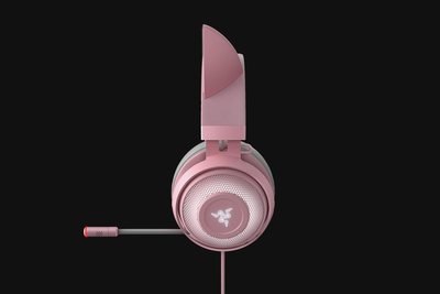 Kufje lojërash Razer Kraken Kitty Edition, USB, RGB, rozë