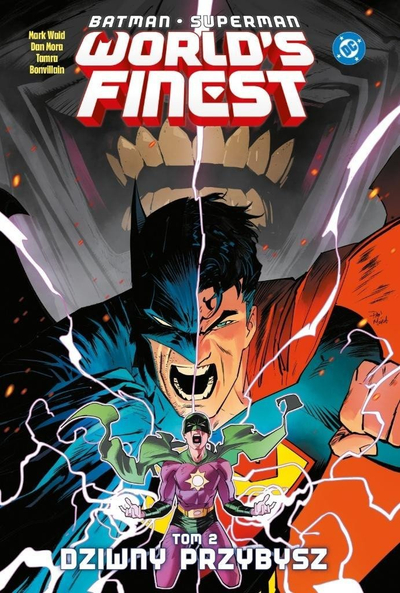 Liber komik DC Comics Batman Superman Worlds Finest Strange Visitor Volume 2, me ngjyra