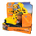 Lodër ndërtimi Spin Master Paw Patrol Rubble Bulldozer, me figurë, e verdhë