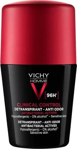 Deodorant roll on Vichy Men Clinical Control, 96 orë mbrojtje, 50ml