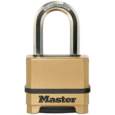 Dry numrash MasterLock Excell M175EURDLF, trup 50mm, varëse 9mm, i argjendtë