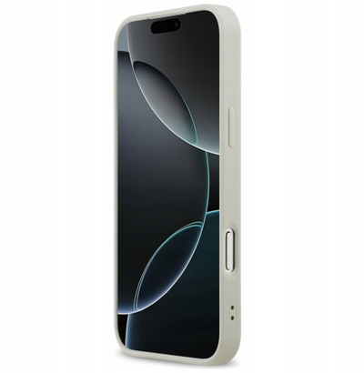 Kapak telefoni DKNY për iPhone 17 Pro Max, shah me vija, bezhë