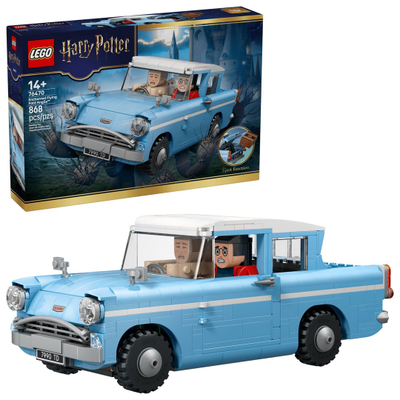 Lojëra me tulla LEGO Harry Potter Enchanted Flying Ford Anglia 76470, 868 pjesë, mbi 14 vjeç, shumëngjyrësh