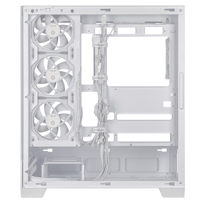 Kuti PC gaming ASUS A31 PLUS TG, mid tower, ARGB, e bardhë