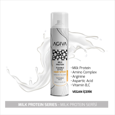 Sprej për flokë Agiva Milk Protein, 250ml
