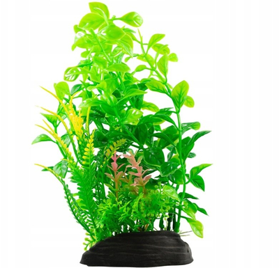 Bimë artificiale për akuarium Aqua Natura, plastike, 20 cm, jeshile