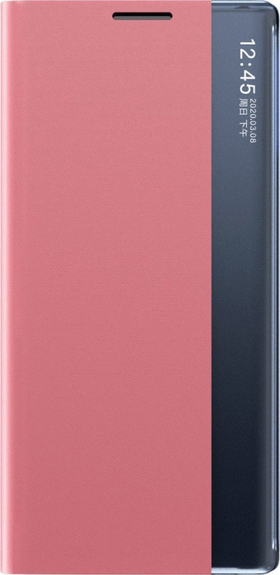 Kllëf telefoni Hurtel New Sleep, Xiaomi Redmi Note 11 11S, me flap, bëhet stand, rozë