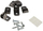 Set fiksimi raftesh MonoFix, çelik inoksi, ngjyrë inox