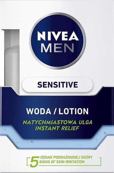 Лосион по бричење Nivea Men Sensitive, 100 ml, за чувствителна кожа