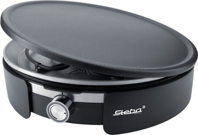 Aparat за креп Steba CR 36, плоча 35 cm, нерѓосувачки челик, црн